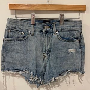 Girlfriend high rise BDG jean shorts